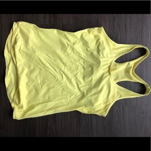 Yellow Workout Tank